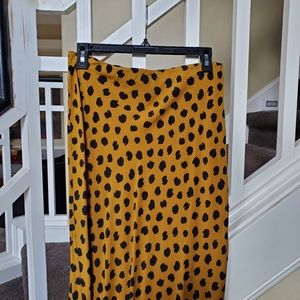 Madewell Midi Leopard Skirt M